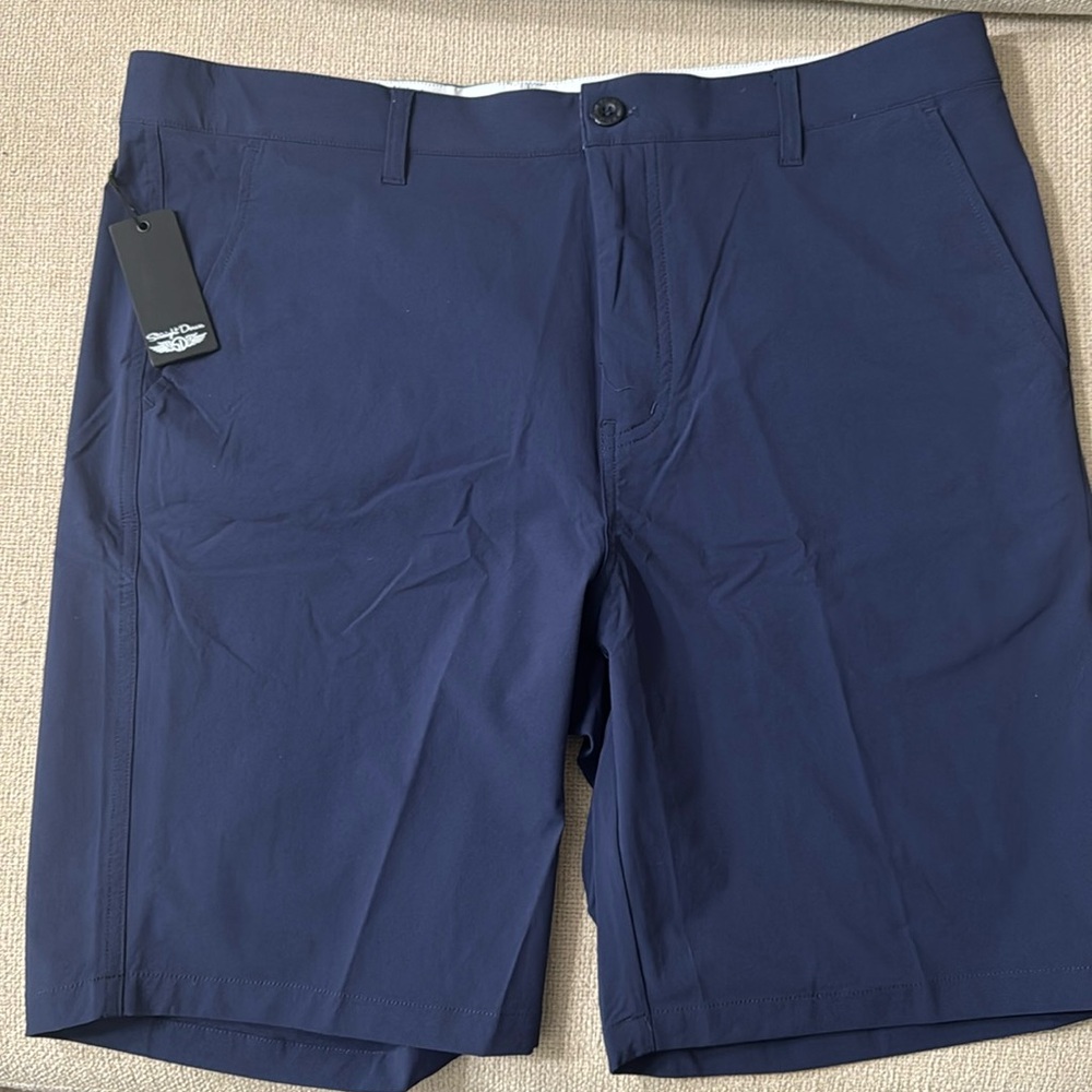 Classic Navy Men's Flat Front Shorts style : Tommy Short